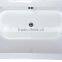 SUNZOOM corner black bathtub,indoor model bathtub,black bathtub