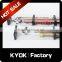 KYOK PVC packing AB/AC color single curtain rod set,window decorative curtain rod and finials wholesale