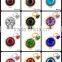 Wholesale Fashion Jewelry Dark Blue Gemstone Charm Bracelet Charms