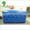 2m long inflatable blue rectangle buoyage , inflatable buoys for marine use