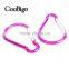 Colorful Aluminum Spring Carabiner Snap Hook Hanger Keychain Hiking Camping #FLQ186-10C(Mix-s)