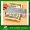2016 new coming wood stainless steel money clip