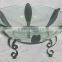 glass compote fruit bowl cmcg013