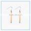 Whole Stainless Steel Cylindrical /Rectangular Earrings