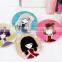 2015 hot sales customized logo cheap purse makeup mirror,MB152