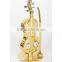 1/6 size gold plated music instrument shaped music art of violin