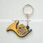 keychain with music sign / surfboard bottle opener keychain