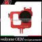 JGJ OEM Aluminum Alloy Protective Shell Dog Cage Camera Case + Lens Cap Set for Gopro Hero 3 3+ Multi-purpose
