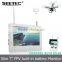 7 inch aeroplane model rc helicopter long range quad copter gps mini fpv monitor storm drone