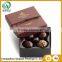China bespoke empty chocolate boxes cardboard chocolate candy box for gift packaging                        
                                                                                Supplier's Choice