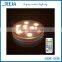 9 led submersible light with IR remote