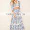 Abstract Print Skirt Latest Long Skirt Design For 2016 Women Design