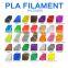 3D PLA refills for 3d printer 1.75mm 3d filament