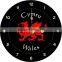 Eco-friendly slate wall clock with different images