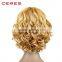 hot sale full lace european hair wigs kosher jewish wig blonde color natural wave