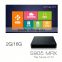Amlogic S905 Quad core Cor-tex A53 64bits processor android tv box 2GRAM Android5.1 TV Box support H.265 4K output