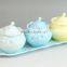 china suppliers ceramic embossed glazed sugar coffee kitchen utensil for coffee dinner set