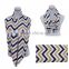 hot selling Mardi gras color chevron scarf