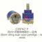 tap ceramic valve cartridge with reverse direction