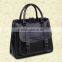 Genuine Oil Leather Motorcycle Bag Front Pocket Square Handbag Tote Neutral Bags
