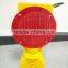 Super bright reflective Solar barricade warning light