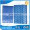 Bubble cover with woven fabric preventing evaporation pool cover