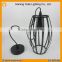 Vintage Copper Wire Cages Industrial Pendant Light for Bar