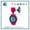 A395 Ductile Iron Grooved End Worm Gear Butterfly Valve
