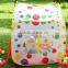 Yellow Polka Dot Play Ball Tent w/ Safety Meshing for Child Visibility & Carry Tote Large House Tent