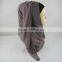Zhejiang wholesale instant plain chiffon hijab for muslim ladies