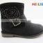 2016 tempting style indoor charming flexible korean style fashion boots