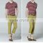 fasionable new design hot cotton trousers fabric