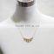 Gold Simple Metal Pendant Necklace Goldtone Bar Necklace 2016 Fashion Style Wholesale