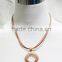 Antiqued Copper Square Vintage Style Necklace Brown String Necklace Pendant Neckalce 2016 Fashion Style Wholesale