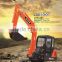 Quality and quantity assured professional small excavator long reach for sale 5tons