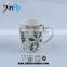 Hot selling custome decal ceramic coffee cup