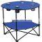 600D Yes Folded and Outdoor Table Specific Use Camping Round Fabric Folding Table