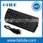 Portable light design Mini Wireless Bluetooth Touchpad Keyboard Backlit Keys with Remote Control Function