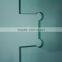 frameless sandblasted glass for shower door
