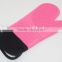 silicone lovely gloves honey peach color oven mitts with cotton inside