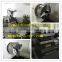 CNC lathe machine with multi-position electric knife holder and row combination