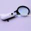 2X95mm 45X22mm 3 LED lights high definition low vision illuminating magnifier