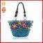 Pretty summer wheat straw handbag& straw handbag