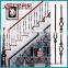 Ornamental iron stair railing design / iron stair railings