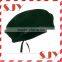 Fashion 100%wool Military Mens Leather Beret Hat