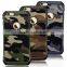 Manufacturer wholesale camouflage army leather cases cover for Apple iPhone 6