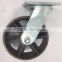 All Size Cast Iron Heavy Duty Metal Caster Wheel With Straight Holder