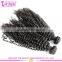 Factory high quality 4c afro kinky curly human hair weave wholesale price mongolian kinky curly hair