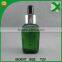 trade assurance rectangle 30ml glass dropper bottle with rubber dropper
