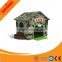 new design train indoor plastci kids playhouse,kids cubby house with slide